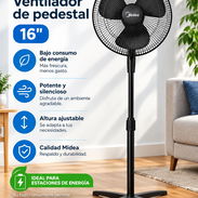 Ventilador de pedestal “16” Midea precio 38 usd - Img 58259352