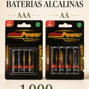 Baterías alcalinas AA y AAA Athos Power – Paquete de 4 – 1 000 CUP - Img 56763815