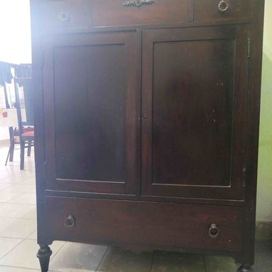 Juego de cuarto caoba estilo imperio - Img 121350558