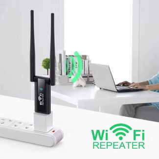 Repetidor WiFi USB de Alta Potencia – 300Mbps 2.4G con Doble Antena | videojuegoshabana.com - Img 122519196