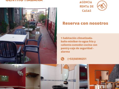 Renta apartamento en Centro Habana de 1 habitación,cocina,comedor,baño,caja de seguridad, cerca de Carlos Tercero - Img 68669012