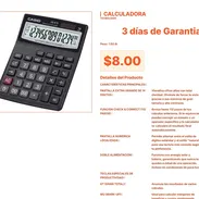 Calculadora de Escritorio con Función GT y Pantalla Extra Grande de 14 Dígitos VPT#-0063 - Img 55444484