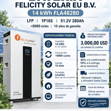 Batería Solar Felicty Solar - 3/3