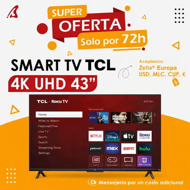 Smart TV TCL 43” - Img 118131146