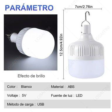 Lámpara recargable 120 W - Img 110764548