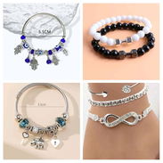 Pulsos Pulseras $2800 Par. Pulsos de Hilo $400. 54671362 Jeiler - Img 56375382