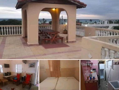 ⭐ Renta casa en Boca Ciega de 3 habitaciones,sala con TV, cocina equipada, terraza, barbecue, teléfono a 100 m del mar - Img 62299398
