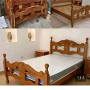 Camas de madera disponible y colchones originales con maxima calidad y garantía - Img 58347790
