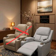 Sillones reclinables 280 usd en el cotorro Mensajería disponible para toda la habana - Img 55696319