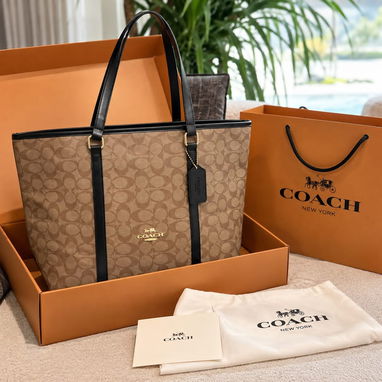 CARTERA COACH SIGNATURE TOTE🎁Elegante, moderno y fácil de combinar.  * 🛍️ Ideal para el trabajo, paseos y uso diario - 2/2