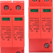 Supresores Pararrayos fotovoltaicos 2P 40KA FXD1 PV40 de DC de los dispositivos de protección del SPD para la seguridad - Img 55879045