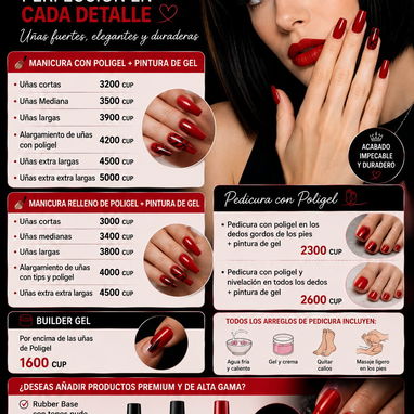 Manicura-pedicura, extensiones de pestañas - 4/5