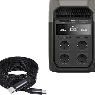 Ecoflow Delta 3 Classic con panel de 585w y cable de 10m. - Img 121782610