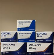 Hidroclorotiazida, Enalapril y Captopril importado - Img 45800224