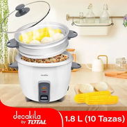Olla Arrocera 1.8 L marca Decakila (con garantía). Arrocera y cocina vegetales. Olla 2 en 1. - Img 55172586