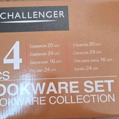Set inducción, 14 piezas, marca Challenger - 2/2