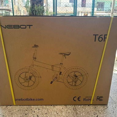 BICICLETA ELÉCTRICA MARCA ONEBOT NUEVA CON MENSAJERIA INCLUIDA - Img 121891581