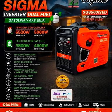 Plantas Eléctricas Gasolina - Gas  LOS MEJORES PRECIOS DE LA HABANA - 2/2