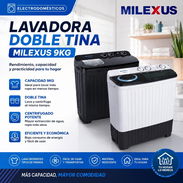 Lavadora semiautomática Milexus de 9kg - Img 56611231