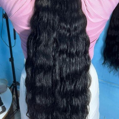 Moños de pelo natural para extensiones, cortinas, pelucas e implantes. - 4/6