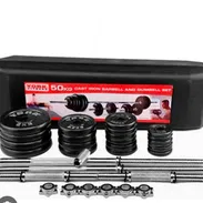 Kit de barra y discos - Img 58149581