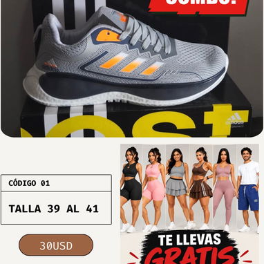 TENIS EN OFERTAA CON COMBOS DE ROPA - 7/9