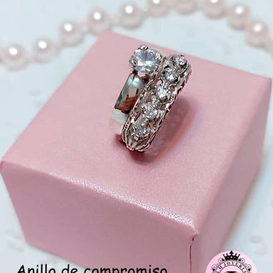 Compromisos Plata S-925. LM joyería. Mensajeria disponible. Más modelos disponibles - 5/10