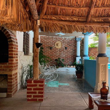 Cod.Z 🏠 Casa de Renta en Guanabo para 8 personas: Piscina y Ranchón - Img 118551820