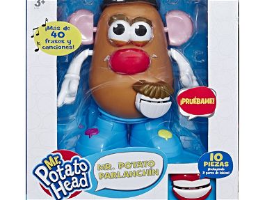 Gracioso Toy Story Muñeco Mr.Potato Parlanchín Señor Cara de Papa,Mueve la boca y habla+40 Frases-4 Canciones Paródicas - Img 34717755