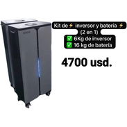Kit de inversor y batería - Img 57862158
