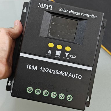 ✅ MPPT Controlador de carga solar 100A. 🔊 Aprovecha el sol y olvida la incertidumbre del apagón! - Img 115822405