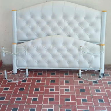 Cama de Tubo Tapizadas. Envío Gratis y Garantía. - 3/3