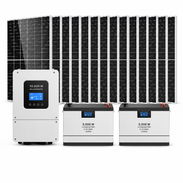 KIT SOLAR Inversor 10KW+2 Batería 5.12kWh+16 Paneles de 615W - Img 55628330