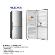Refrigerador Milexus de 13.1 pies Tecnología convencional No Frost, ideal para poca disponibilidad de espacio. - Img 45824703