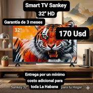 Smart TV Sankey 32" HD, Garantía de 3 meses, Entrega por un mínimo costo adicional para toda La Habana - Img 54852353