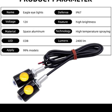 Tornillos para la chapa de su carro o moto con luz led ojo de angel espectaculares cero multas por luz de chapa. - Img 80720924