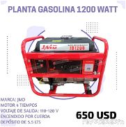 Planta eléctrica de gasolina 1200w nueva - Img 45823941