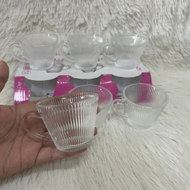 Set de 6 tazas de café transparente - Img 123484320