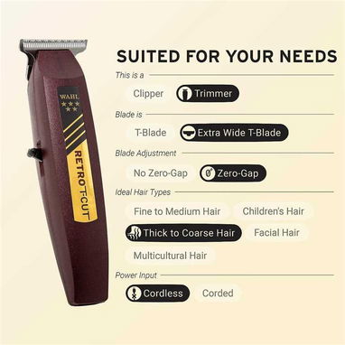 Trimmer  ⭐Wahl Professional 5-Star ⭐Cordless Retro T-Cut [8412]. Sellada en caja. Detailer. Rasuradora .Pelar - Img 123717990