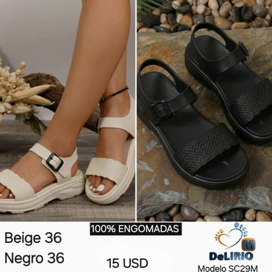 Sandalias 100% engomadas - Img 123129093