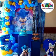 Decoración para cumpleaños. Temática SONIC🎊 - Img 56553018