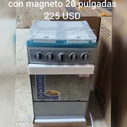 Cocina de gas con horno premier 20 pulgadas color gris - Img 58042949