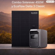 Combo de eko flow delta 3 clásica más panel solar de 450 W marca Solar ever - Img 57506908