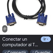 ☎️ 54836334 CABLE CONECTOR VGD PARA PC O LAPTOP - Img 57969047