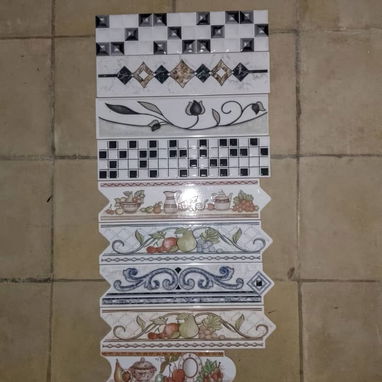 Cenefa de cocina y de bañó , azulejos , teja de sin galvanizada entré otras cosas más - Img 117857634