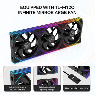 đ„ïž DISIPADOR/COOLER AIO LĂQUIDO THERMALRIGHT 360MM ARGB LCD 2â PARA AMD/INTEL RGB PWM ENVĂO DISPONIBLE HABANA+ GARANTĂA - Img 122300425
