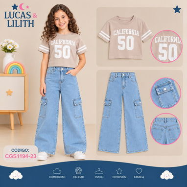 Conjunto de niñas y niños - 9/10