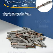 Expansion Plastica 6mm + Tornillo - Img 54421091