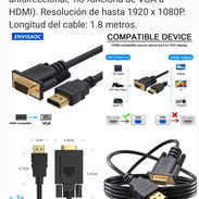 Cable HDMI a VGA - Img 51412750
