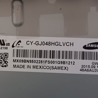 TV Samsung 48" - 3/10